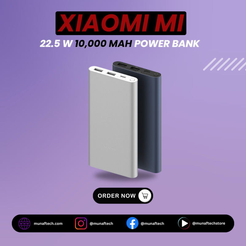 Mi 22.5 10000 mah PowerBank